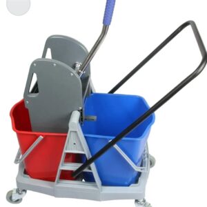 Double Bucket Trolley With Wringer