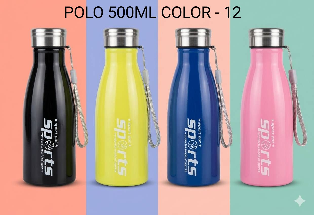 Steel Bottle Cuba 500ML (Color)